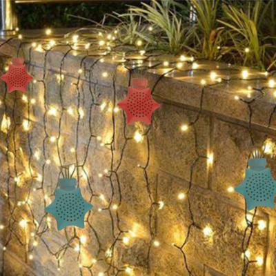 China Mini Party Subwoofer Portable Wireless LED String Light Speaker LED Flashing Light Promotion Christmas Gift Speakers for sale