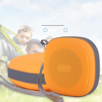 China Hot Selling Square Wireless Speakers With Strap IPX6 Mini Portable Wireless Speaker Outdoor Waterproof for sale