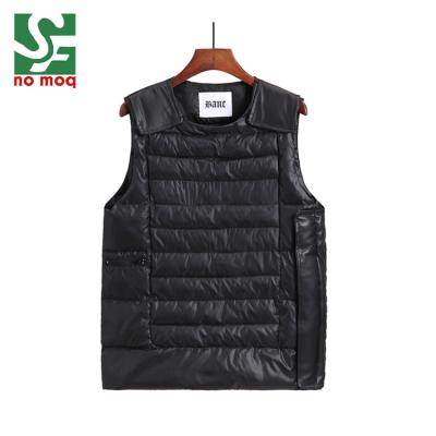 China Custom Wholesale Body Warmer Clothing Anti Shrinkage Down Jacket Stripper Outdoor Vest for sale