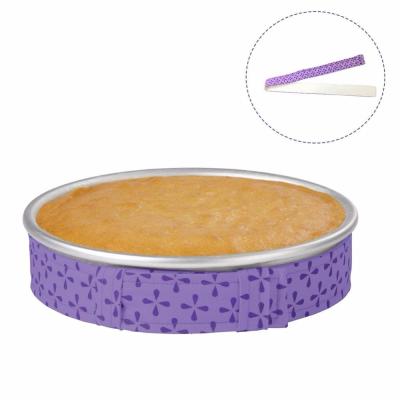 China 2020 Sustainable Wholesale Cake Tools Mold Strips Cotton Box Baking Strips Deep for sale