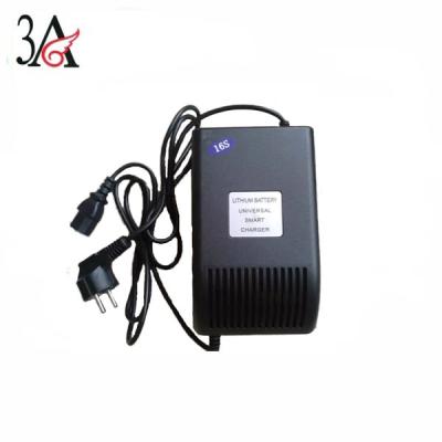 China Electric vehicle ebike scooter chargers 16s 60v 72.25v 3A 4A 5A 6A fast charger lithium battery packs smart charger for sale