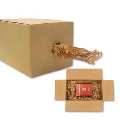 China Biodegradable Ready To Ship Envelope Packaging Honeycomb Kraft Paper Protective Cushioning Cushioning for sale