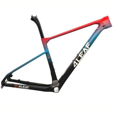 China Custom Mountain Bikes Carbon Frame OEM/ODM Bikes Mountain Bicycle Carbon Fiber Frame Fixed Frame Bicycle For MTB for sale