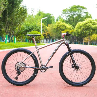 China 26/27.5er Alloy 26/27.5er mtb Bicicleta Bicycle Mountain Bike Titanium Tek tro 160mm Hydraulic Disc Brake for sale