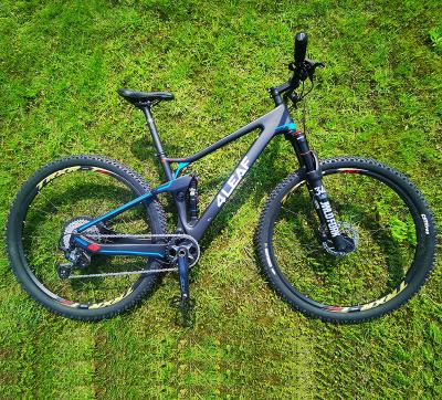 China Mountain Bike Full Suspension Carbon Fiber 27.5 mtb Aluminum Frame For Shimano SLX M7100 For Mountain Bikes On Sale for sale