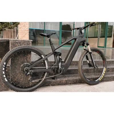 China 1000w 48v Carbon Fiber Electric Bike For Mountain Adults Full Suspension Cheap Ebike MTB Battery Bicycle Electric Bike Hot Sale for sale