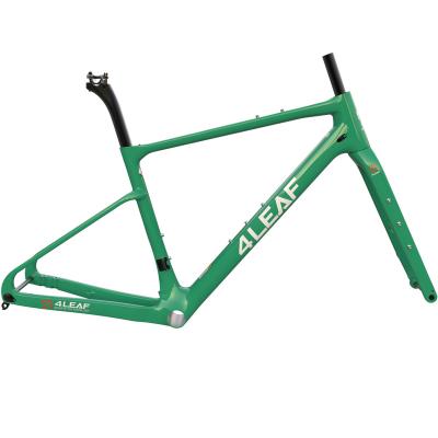 China Road Bikes Super Lightweight 700C Carbon Bike Frame Road 49cm OEM Bike Frameset With Disc Brake For Sale for sale