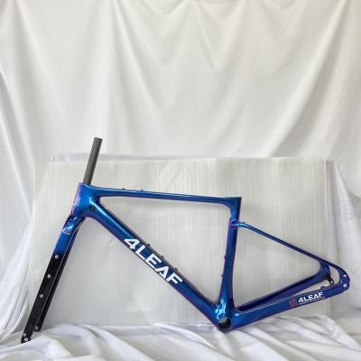 China Road Bikes Other Bicycle Parts Than Carbon Fiber Road Bike Cheap Carbon Fiber Gravel Bike, 700*45c Carbon Gravel Bikes With Bicycle Fork for sale