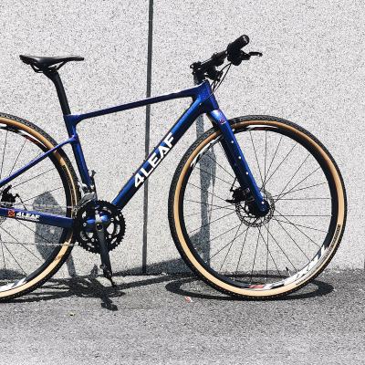 China Carbon fiber road bike carbon frame bicycle city bicycle 700*42C carbon gravel frame bike for sale