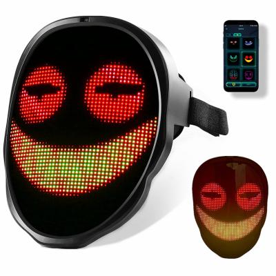 China Lightweight 2022 Led Face Mask Halloween Glamglow Red Light Flexible Led Mask for sale