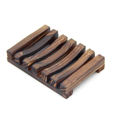 China Wholesale-Burning Holder Tray Wood Soap Holder Stain Box of New Modern Creative Wooden Charcoal Box Stain Holder for sale