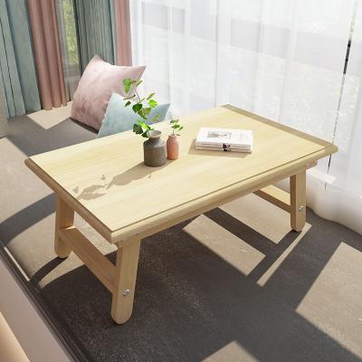 China (Other) Small Dormitory Serving Table Lap Wooden Desk Bed Tray Adjustable Foldable Lazy Bamboo Student Laptop Stand for sale