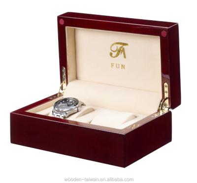 China Handmade Wholesale Cherry Watches Box Man Wooden Watch Box, Gift Box for sale