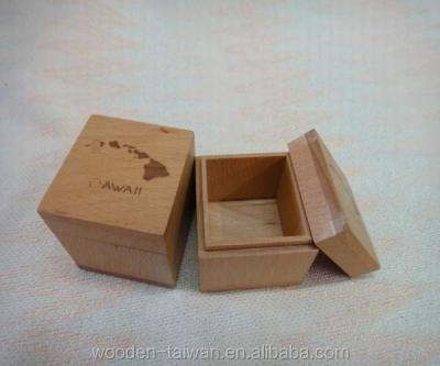 China Handmade Classic Ring Wooden Box for sale