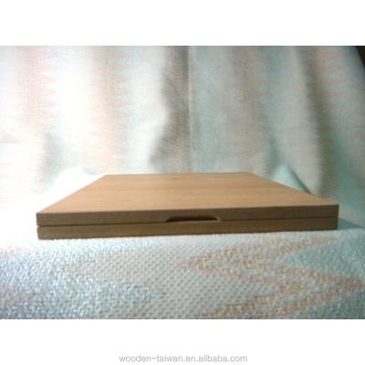 China Handmade Popular Wooden Jewelry Display Flat Pack Box for sale