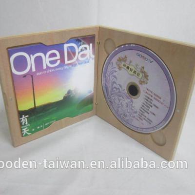 China Custom High Quality Wooden Cd Wooden Box / Wooden Dvd Case for sale