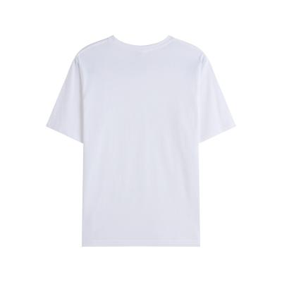 China Wholesale Eco-Friendly Soft Sleeve T-shirt Short Anti-wrinkle Cotton Round Neck T-shirt for sale