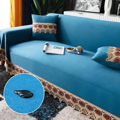 China Dutch Soft Sofa Cover Pet Velvet Sofa Cushion Cover Waterproof And Urine Proof Pet Urine Isolation Sofa Cover Full for sale