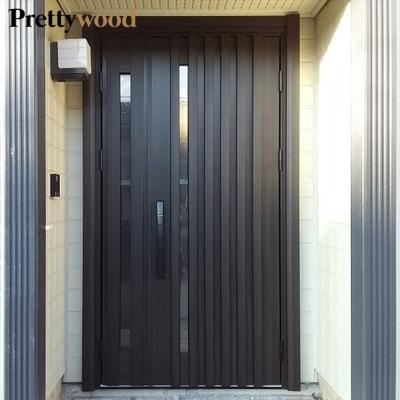 China Durable Modern Design Armored Steel Door Main Entrance House Exterior Security Door for sale