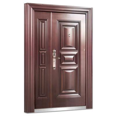 China Factory Foshan Steel Door Price Remote Control Luxury High Quality Single Outdoor Double Design Security for sale