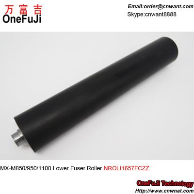 China Sharp MX M850 M950 M1100 lower roller sleeved pressure roller NROLI1657FCZZ MX850 copier parts for sale