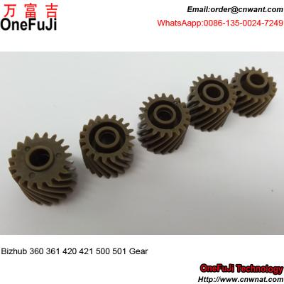 China 50GA18523I 50GA18522H 18T Fixing Drive Gear for Konica Minolta bizhub 360 361 420 421 500 501 for sale