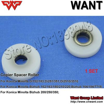 China BH223 BH283 BH363 BH423 BH7828 Spacer Roller with Bearing for Konica Minolta A1UD-3717-00 A1UD371700 for sale