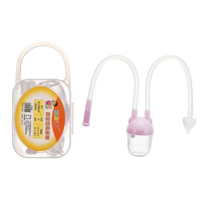 China 100% Eco-friendly Newborn Nasal Nose Aspirator Suction Vacuum Cleaner Nose Cleaner Safety Baby Snot Cleaner Babies Care Convenient Newborn Healthy Care! for sale