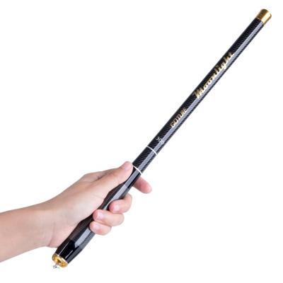 China Moonlight Goture Carbon Fiber Rod Carbon Hard Mini Portable Fishing Pole for Kids Fishing Zander Rod Pole Carbon For Carp for sale