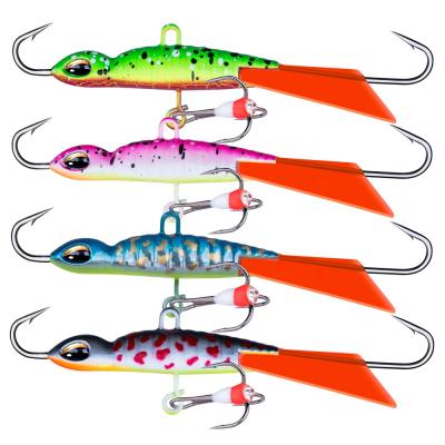 China Goture 4Pcs/lot Winter 16g Ice Fishing Rockers 7.8cm Ice Fishing Lure Jig Dippers For Perch C11048 for sale