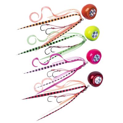 China Goture Kabura Sliding Jig Kabura Lure 60 80 100 Colors 120g 4 Metal Lure Kabura Building Slider #10 for sale