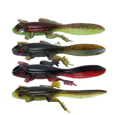 China Goture Two Color Bait Soft Frog Jumping Soft Frog Fishing Lure Baits Frog Soft Lure Fishing C10927 for sale