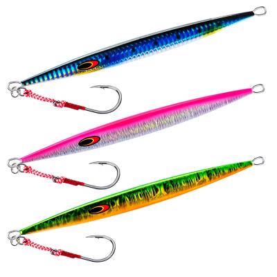 China Goture Glow Lead Builds 150g Deep Sea Fishing Lures Metal Fishing Lure Body Spoon Fishing Lure Hard Metal C10983-9 for sale