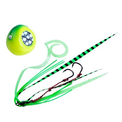 China Goture Lure Drag Jig For Sea Fish Kabura Lure Baiting #10 Metal 60 80 100 Colors 120g 4 for sale