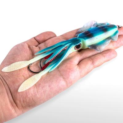 China Goture Artificial Luminous Squid Octopus Groundbait 60g Jigger Soft Fishing Lure For Carp Bass Pike Sea Fishing Wobblers C10997-5/6/7/8/11 for sale