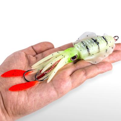 China Goture 20g Soft Bait Vertical Building Luminous Lure Fishing Wobbler Fishing Lure Accessories Sea Squid C10997-12 for sale