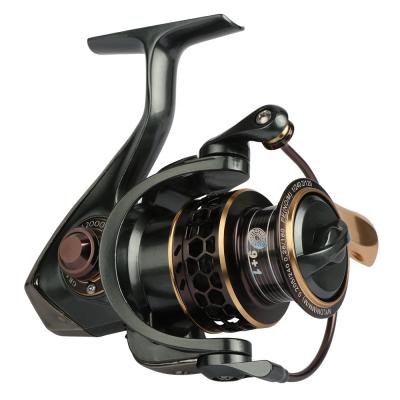 China Amazon Tsurinoya Fishing Reel 1000 2000 3000 Dual Metal Reel Carp Wheel Fishing Tackle Equipment 10BB Straight Spinning Reel 5.2:1 for sale