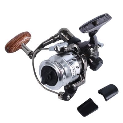 China OEM & ODM 4.3:1 Max Drag 4.5kg Metal Reel Ultra Light Cheap Spinning Winter Fishing Straight Full Reels Mini Spinning Reel for sale