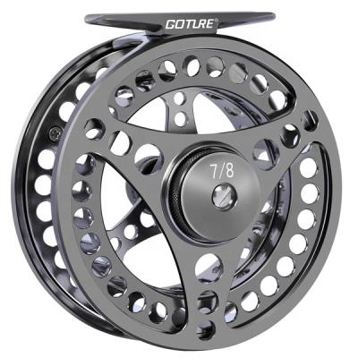 China OEM & ODM Straight Fly Fishing Reels CNC Aluminum Alloy Body Saltwater Trout Bass Carp Fly Fishing Reel Waterproof Metal for sale