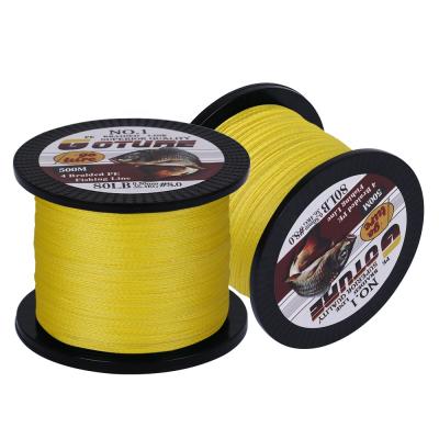 China Float Marker PE Braided Fishing Line 1000m 500m Multifilament Whosale Price Fishing Lines 4 Strands Multicolor Braided Fishing Line Braid for sale