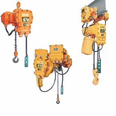 China 2ton Single Girder Bridge Crane Explosion Proof Electric Chain Hoist Chinese OEM Customized Power Gears Steel Support 2t for sale