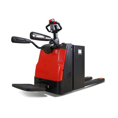 China Full-electric Hotels Pallet Truck 2t 3t Lithium Electric Pallet Jack For Warehouse for sale