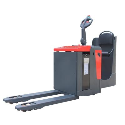 China High efficiency 2t 2500kg 3t heavy duty full electric pallet truck with 24V/210-270AH battery Full-electric pallet forklift for sale