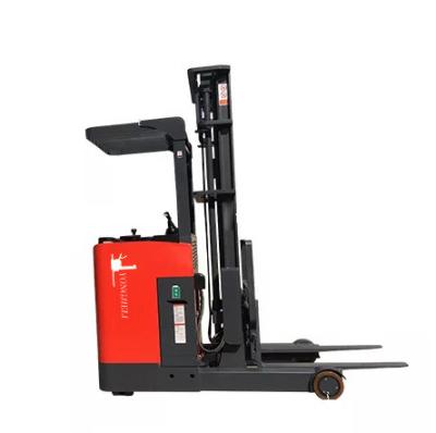 China Hotels 1.5ton 7.5m Reach Truck Electric Battery Seated Forklift for sale