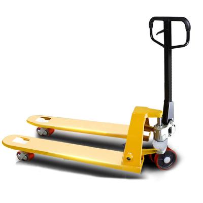 China Building Material Stores / Construction Site 2 Ton 3ton Manual Hand Pallet Truck With Weigh Scale for sale