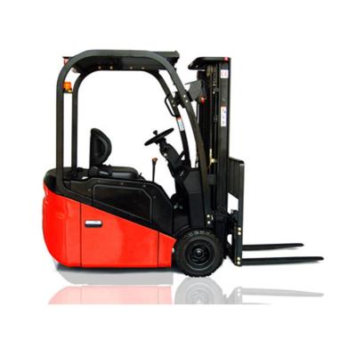 China Hotels 1 Ton Mini Full Electric Stacker 3 Wheel Narrow Aisle Truck Equipment Forklift Price for sale