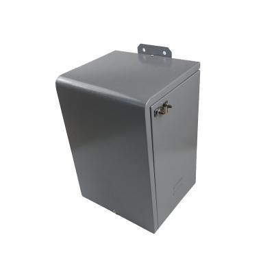 China Industrial Parts Sheet Metal Powder Coating Enclosure CCTV Monitoring WiFi Router Box Te koop