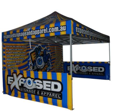 China Wedding/Party Promotion/Advertising/Exhibition/Yard/Outdoor Custom Pop Up Gazebo Exhibition Event Marquee Canopy Folding Market Printed Tent for sale