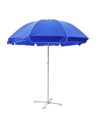 China Promotional Customized Large Size Outdoor Beach Umbrella Modern Yard Umbrella for sale