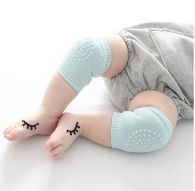 China Unisex Baby Knee Crawling Knee Protectors Anti Slip Baby Soft Thick Toddler Safety Leg Warmer Crawling Walking Protectors for sale